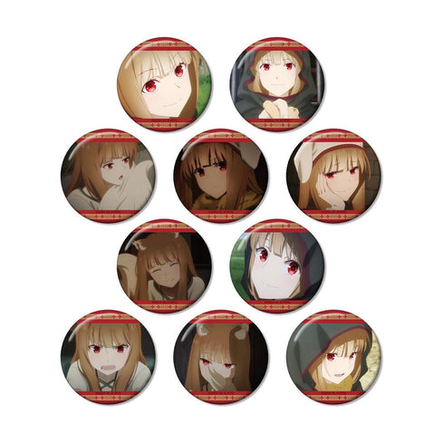 『狼と香辛料 MERCHANT MEETS THE WISE WOLF』トレーディング ホロ 場面写缶バッジ vol.2(単位/BOX)【202603再販】