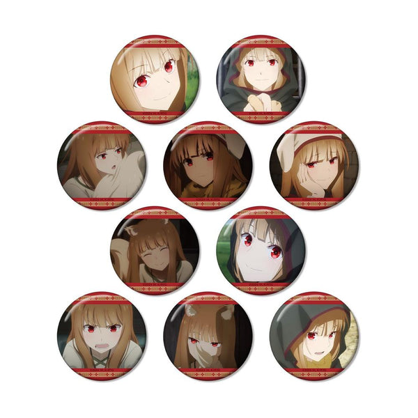 『狼と香辛料 MERCHANT MEETS THE WISE WOLF』トレーディング ホロ 場面写缶バッジ vol.2(単位/BOX)【202603再販】