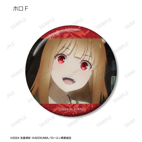 『狼と香辛料 MERCHANT MEETS THE WISE WOLF』トレーディング ホロ 場面写グリッター缶バッジ(単位/BOX)【202607再販】