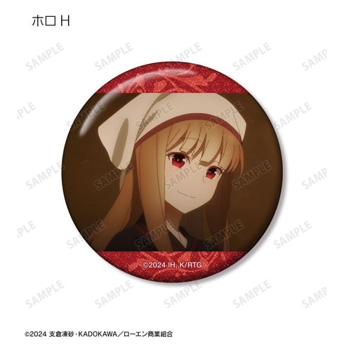 『狼と香辛料 MERCHANT MEETS THE WISE WOLF』トレーディング ホロ 場面写グリッター缶バッジ(単位/BOX)【202607再販】