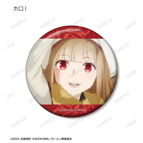 『狼と香辛料 MERCHANT MEETS THE WISE WOLF』トレーディング ホロ 場面写グリッター缶バッジ(単位/BOX)【202603再販】