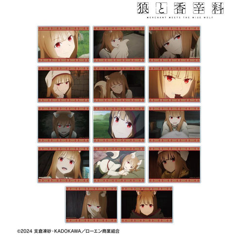 『狼と香辛料 MERCHANT MEETS THE WISE WOLF』トレーディング ホロ 場面写アクリルカード vol.2(単位/BOX)【202607再販】
