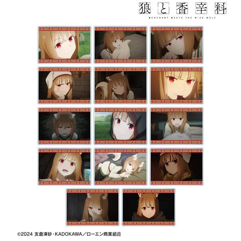 『狼と香辛料 MERCHANT MEETS THE WISE WOLF』トレーディング ホロ 場面写アクリルカード vol.2(単位/BOX)