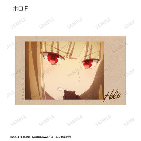 『狼と香辛料 MERCHANT MEETS THE WISE WOLF』トレーディング ホロ 場面写インスタントカメラ風イラストカード(単位/BOX)