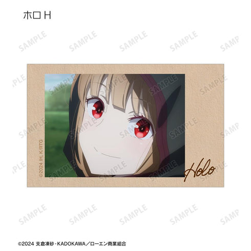 『狼と香辛料 MERCHANT MEETS THE WISE WOLF』トレーディング ホロ 場面写インスタントカメラ風イラストカード(単位/BOX)