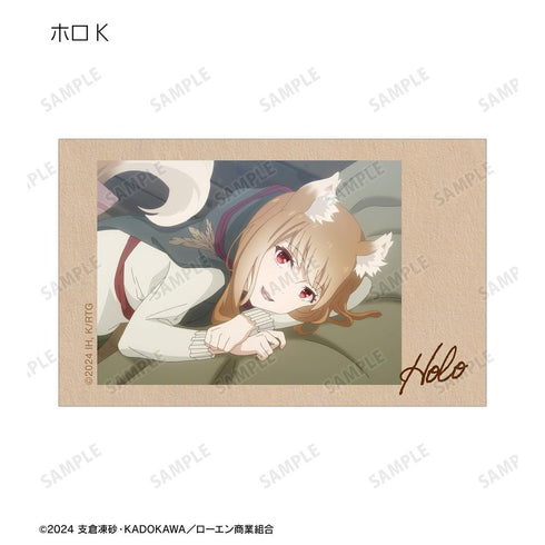 『狼と香辛料 MERCHANT MEETS THE WISE WOLF』トレーディング ホロ 場面写インスタントカメラ風イラストカード(単位/BOX)