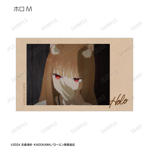 『狼と香辛料 MERCHANT MEETS THE WISE WOLF』トレーディング ホロ 場面写インスタントカメラ風イラストカード(単位/BOX)