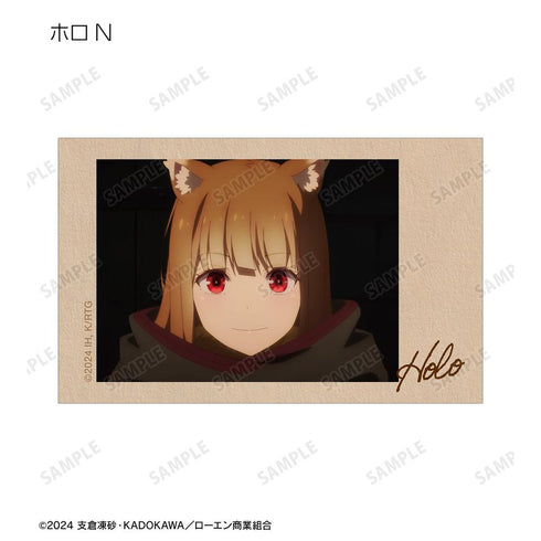 『狼と香辛料 MERCHANT MEETS THE WISE WOLF』トレーディング ホロ 場面写インスタントカメラ風イラストカード(単位/BOX)