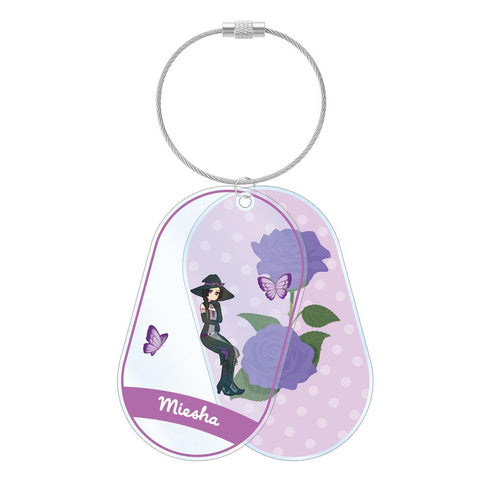 『オシャレ魔女 ラブ and ベリー』ミーシャ Botania 2連ワイヤーBIGアクリルキーホルダー(事後販売商品)