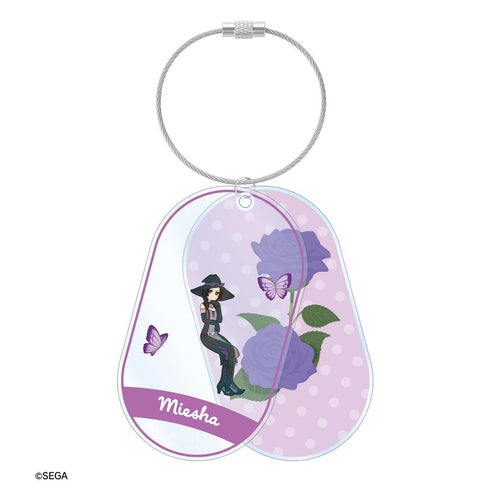 『オシャレ魔女 ラブ and ベリー』ミーシャ Botania 2連ワイヤーBIGアクリルキーホルダー(事後販売商品)