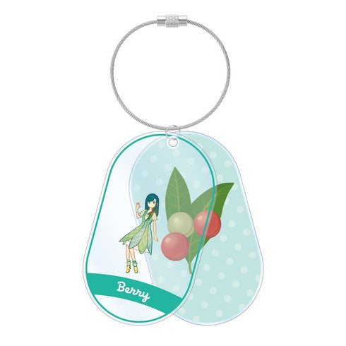 『オシャレ魔女 ラブ and ベリー』ベリー Botania 2連ワイヤーBIGアクリルキーホルダー ver.A(事後販売商品)