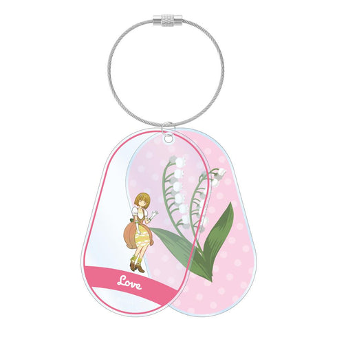 『オシャレ魔女 ラブ and ベリー』ラブ Botania 2連ワイヤーBIGアクリルキーホルダー ver.A(事後販売商品)