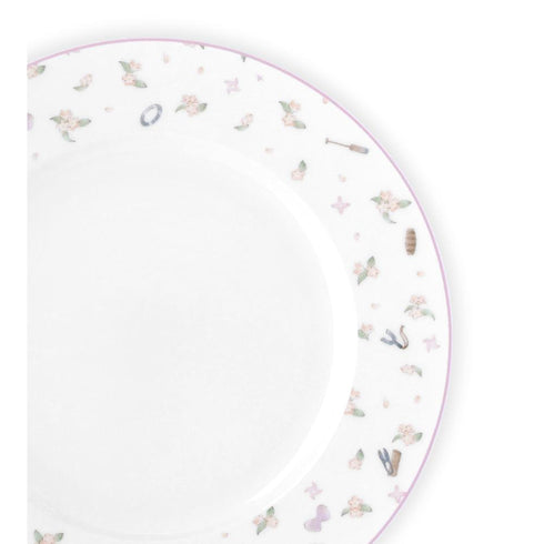 『忍たま乱太郎』ノリタケコラボ 四年生 キューティーフラワー プレート