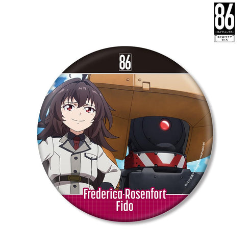 『86―エイティシックス―』フレデリカ・ローゼンフォルト&ファイド 場面写BIG缶バッジ【202511再販】