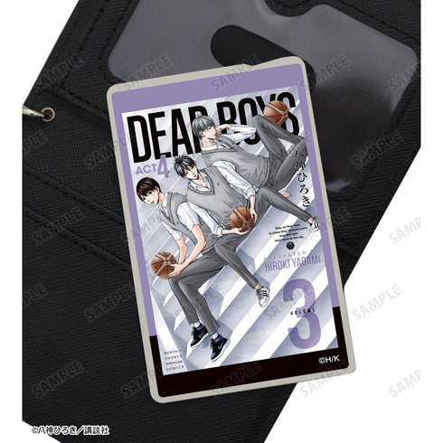 『DEAR BOYS』ACT4 3巻表紙イラスト カードステッカー