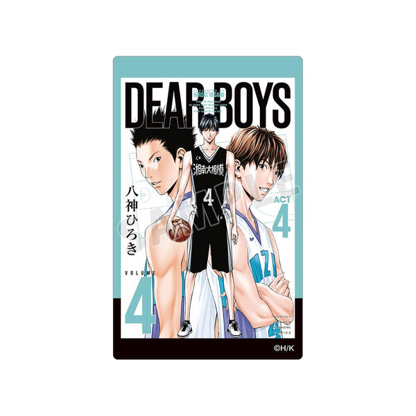 『DEAR BOYS』ACT4 4巻表紙イラスト カードステッカー