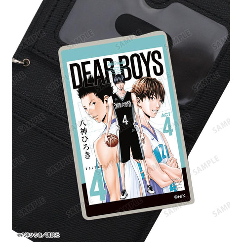 『DEAR BOYS』ACT4 4巻表紙イラスト カードステッカー