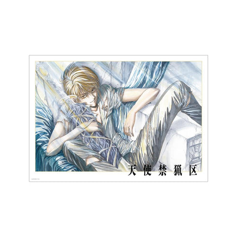 『天使禁猟区』無道刹那 カラーイラストA3マット加工ポスター