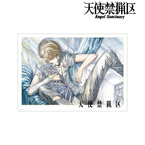 『天使禁猟区』無道刹那 カラーイラストA3マット加工ポスター