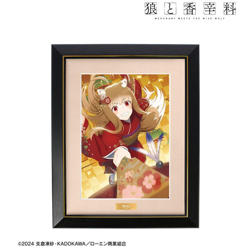 『狼と香辛料 MERCHANT MEETS THE WISE WOLF』ホロと巡る四季の物語:「お正月」ビジュアル キャラファイングラフ