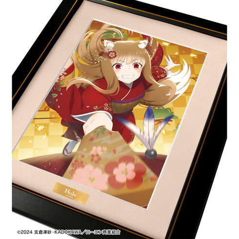 『狼と香辛料 MERCHANT MEETS THE WISE WOLF』ホロと巡る四季の物語:「お正月」ビジュアル キャラファイングラフ