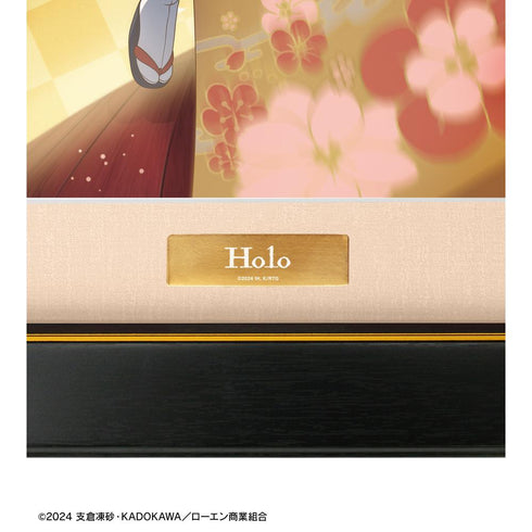 『狼と香辛料 MERCHANT MEETS THE WISE WOLF』ホロと巡る四季の物語:「お正月」ビジュアル キャラファイングラフ