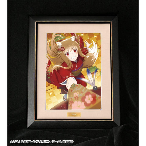 『狼と香辛料 MERCHANT MEETS THE WISE WOLF』ホロと巡る四季の物語:「お正月」ビジュアル キャラファイングラフ