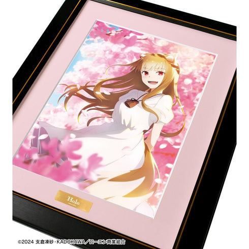 『狼と香辛料 MERCHANT MEETS THE WISE WOLF』ホロと巡る四季の物語:「さくら」ビジュアル キャラファイングラフ【202603再販】