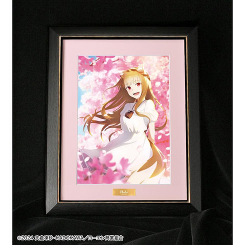 『狼と香辛料 MERCHANT MEETS THE WISE WOLF』ホロと巡る四季の物語:「さくら」ビジュアル キャラファイングラフ【202603再販】