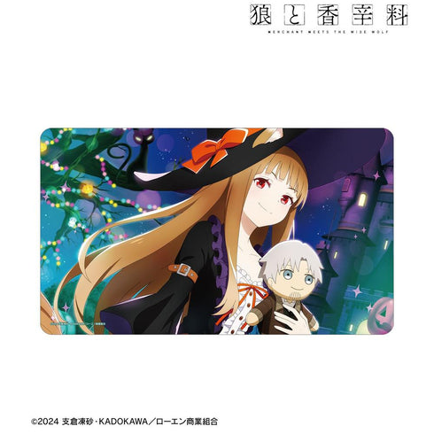『狼と香辛料 MERCHANT MEETS THE WISE WOLF』ホロと巡る四季の物語: 「ハロウィン」ビジュアル マルチデスクマット【202603再販】