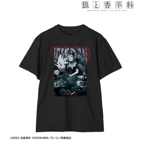 『狼と香辛料 MERCHANT MEETS THE WISE WOLF』ホロと巡る四季の物語: 「バレンタイン」ビジュアル Tシャツレディース【202607再販】