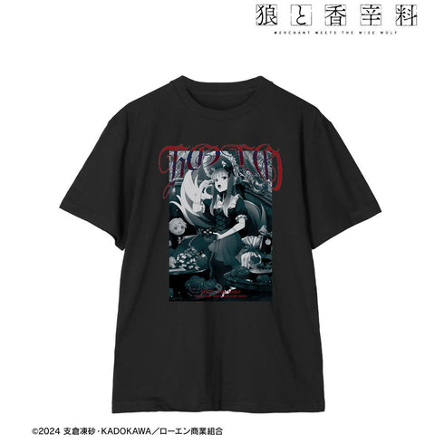 『狼と香辛料 MERCHANT MEETS THE WISE WOLF』ホロと巡る四季の物語: 「バレンタイン」ビジュアル Tシャツレディース