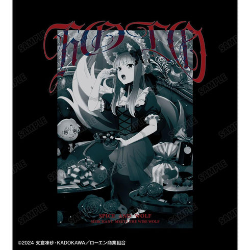 『狼と香辛料 MERCHANT MEETS THE WISE WOLF』ホロと巡る四季の物語: 「バレンタイン」ビジュアル Tシャツレディース【202607再販】