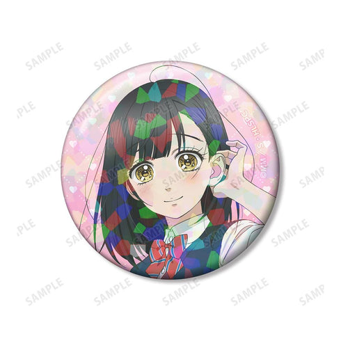 『ハニーレモンソーダ』石森羽花&三浦 界 ホログラム缶バッジ2個セット