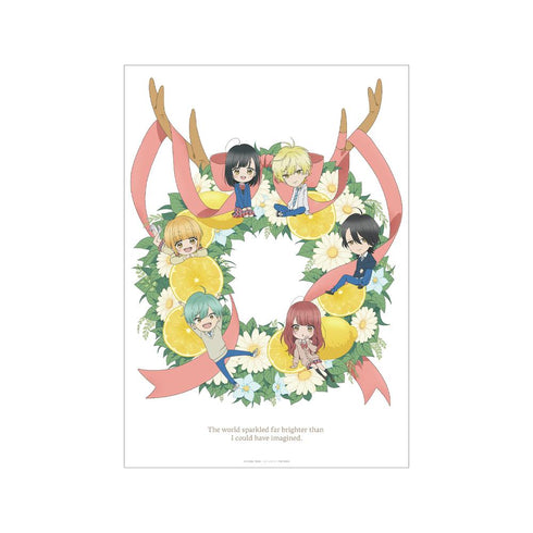 『ハニーレモンソーダ』集合 A3マット加工ポスター