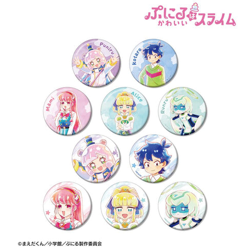 『ぷにるはかわいいスライム』トレーディング Ani-Art aqua label 缶バッジ(単位/BOX)