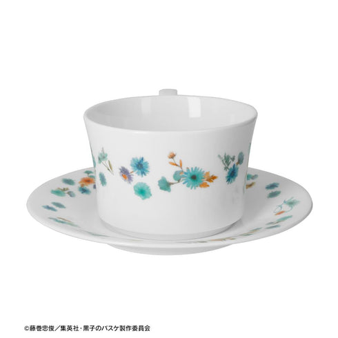 『黒子のバスケ』ノリタケコラボ 黒子テツヤ フラワーバードデザイン カップ&ソーサー