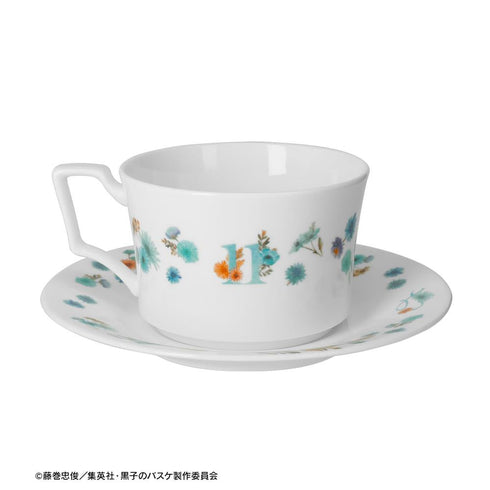 『黒子のバスケ』ノリタケコラボ 黒子テツヤ フラワーバードデザイン カップ&ソーサー