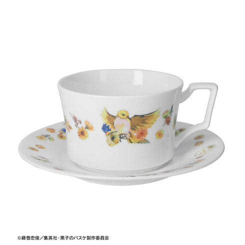 『黒子のバスケ』ノリタケコラボ 黄瀬涼太 フラワーバードデザイン カップ&ソーサー