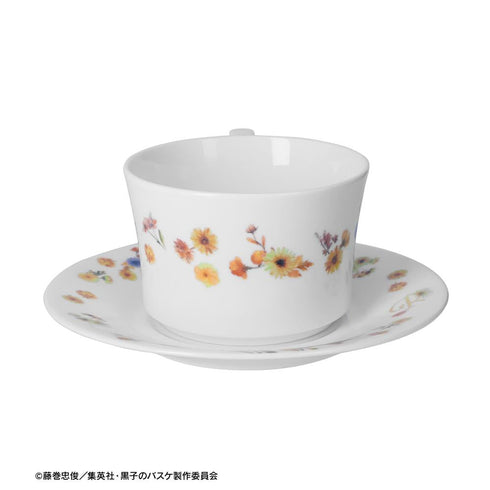 『黒子のバスケ』ノリタケコラボ 黄瀬涼太 フラワーバードデザイン カップ&ソーサー