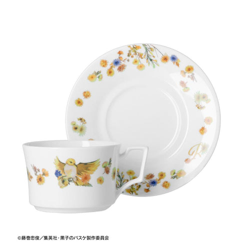 『黒子のバスケ』ノリタケコラボ 黄瀬涼太 フラワーバードデザイン カップ&ソーサー