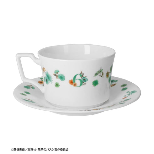 『黒子のバスケ』ノリタケコラボ 緑間真太郎 フラワーバードデザイン カップ&ソーサー