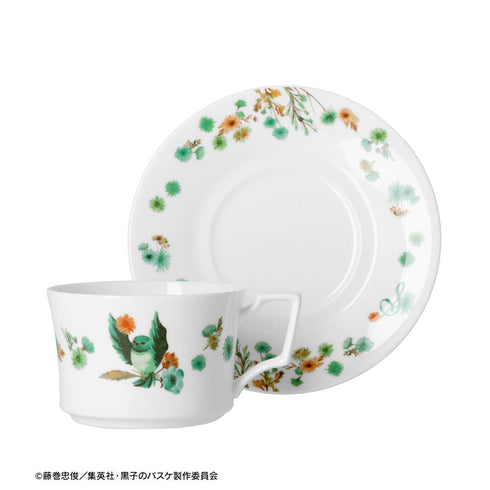 『黒子のバスケ』ノリタケコラボ 緑間真太郎 フラワーバードデザイン カップ&ソーサー