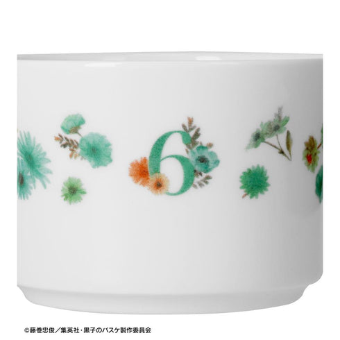 『黒子のバスケ』ノリタケコラボ 緑間真太郎 フラワーバードデザイン カップ&ソーサー