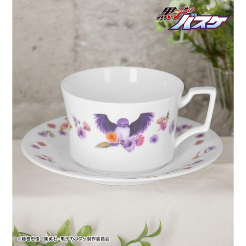 『黒子のバスケ』ノリタケコラボ 紫原敦 フラワーバードデザイン カップ&ソーサー