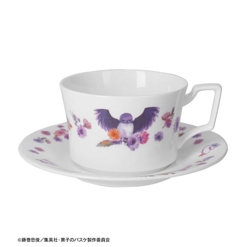 『黒子のバスケ』ノリタケコラボ 紫原敦 フラワーバードデザイン カップ&ソーサー