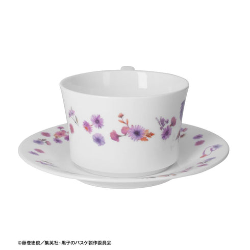 『黒子のバスケ』ノリタケコラボ 紫原敦 フラワーバードデザイン カップ&ソーサー