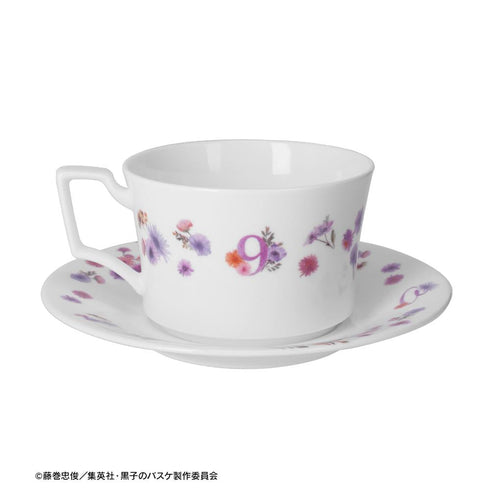 『黒子のバスケ』ノリタケコラボ 紫原敦 フラワーバードデザイン カップ&ソーサー