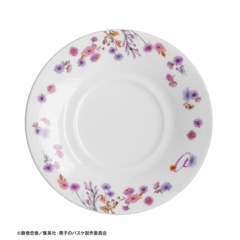 『黒子のバスケ』ノリタケコラボ 紫原敦 フラワーバードデザイン カップ&ソーサー