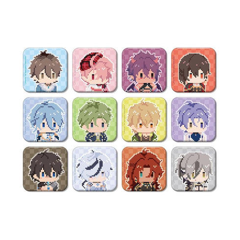 『NU: カーニバル』トレーディングドット絵スクエア缶バッジ(単位/BOX)【202603再販】